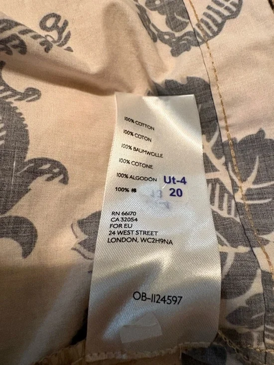 ANTHROPOLOGIE The Somerset Floral Maxi Dress Large L flowy tiered cotton summer - Picture 7 of 12